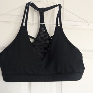 ZYIA Black Racerback Sports Bra